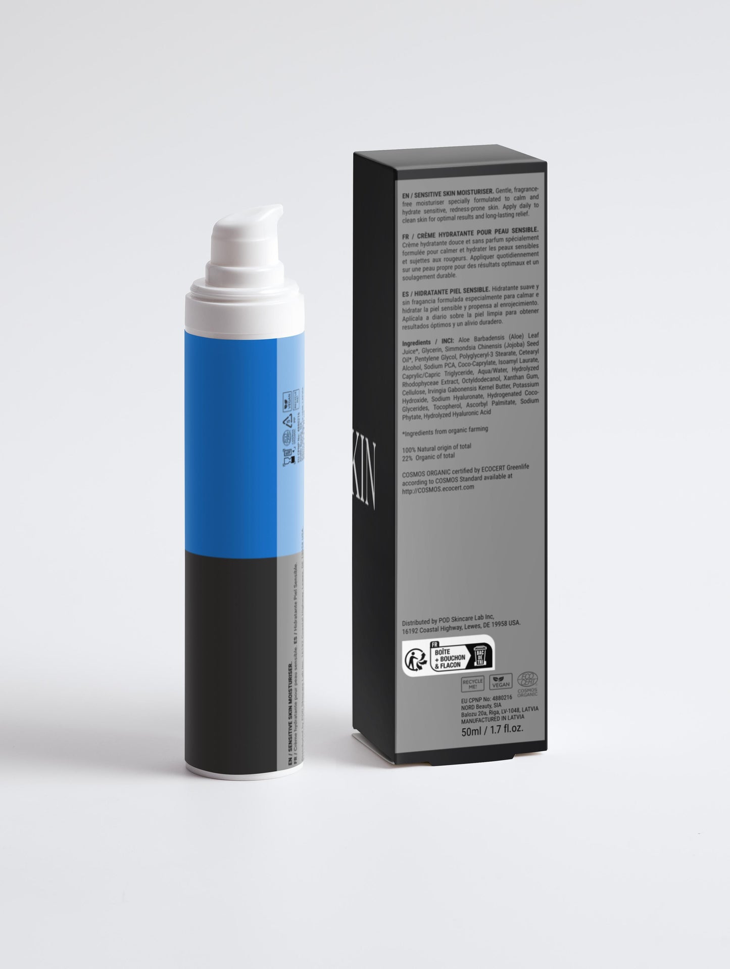 Arical Skin Sensitive Skin Moisturiser, Fragrance Free
