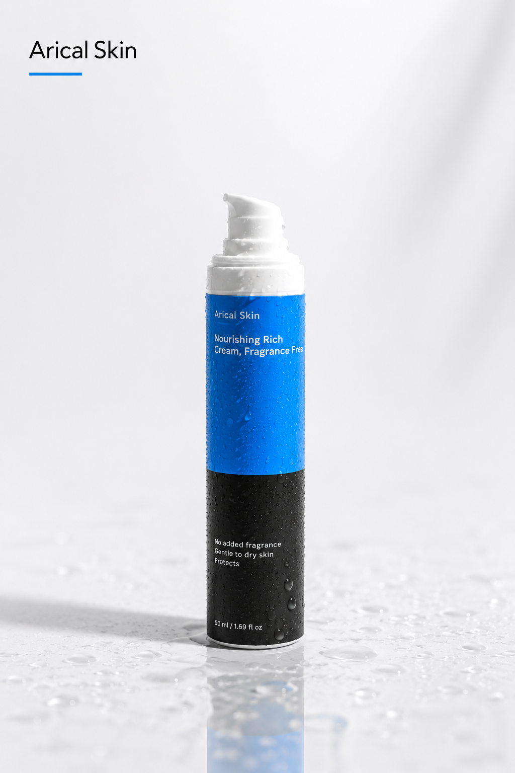 Arical Skin Sensitive Skin Moisturiser, Fragrance Free