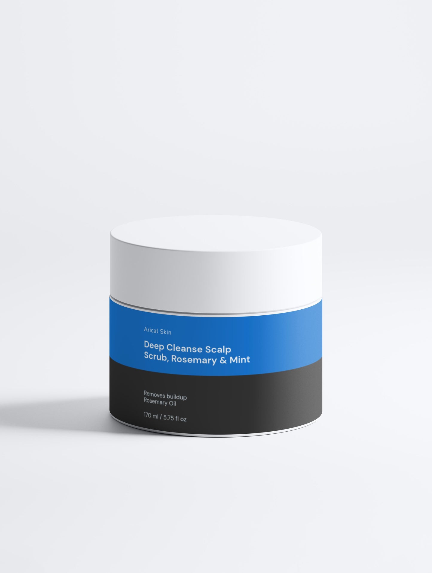 Arical Skin Deep Cleanse Scalp Scrub, Rosemary & Mint